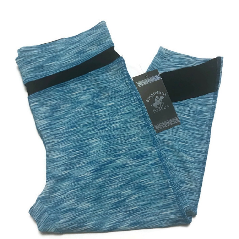 NWT Beverly Hills Polo Club Capri Leggings